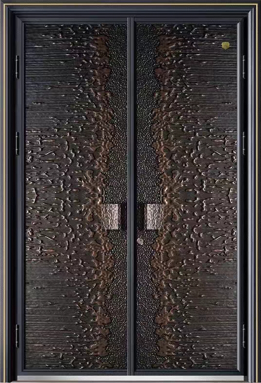 heavy steel security doors